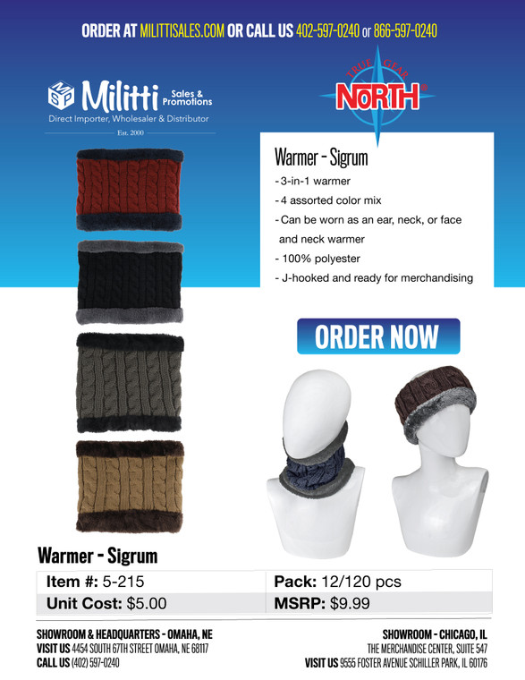 $9.99 Warmer - Sigrum
