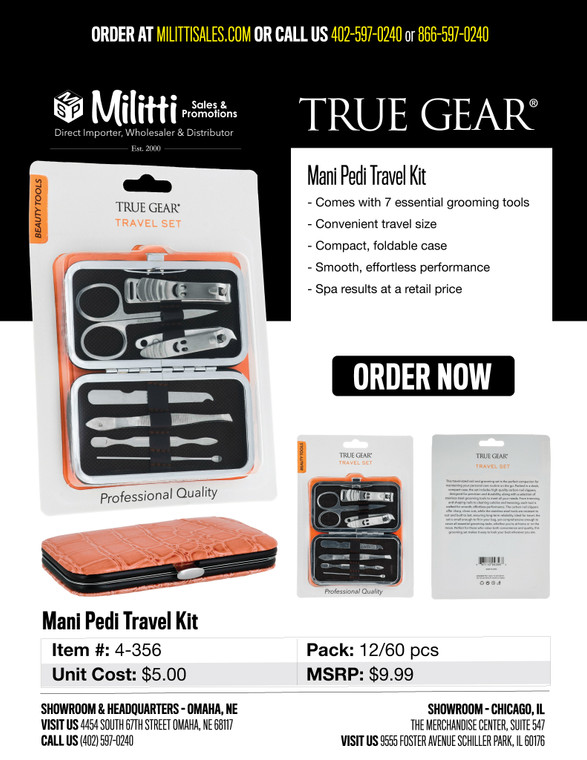 $9.99 Mani Pedi Travel Kit