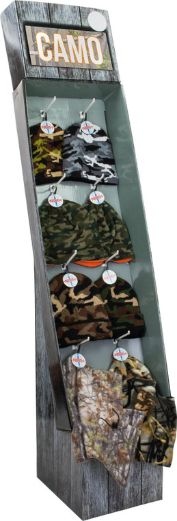 Hunter's Pro Guide Camo Hat Shipper - 48pcs