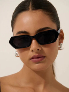 April Sunglasses, Black