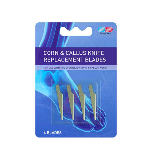 Ever Ready Corn & Callus Replacement Blades – 4 Pack (Formerly Parex)