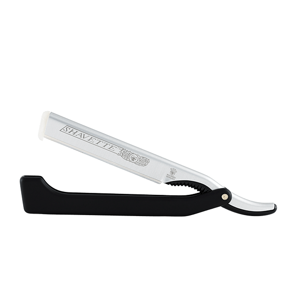西洋剃刀　solingen BREIDORA Dovo - SHAVETTE Straight Razor, Black/Sliver (22130481)