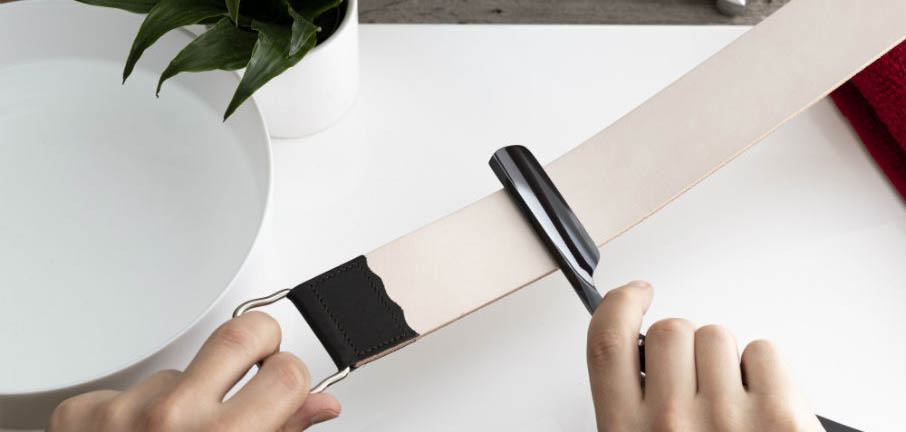 Dovo - Straight razor strop  Advantageously shopping at