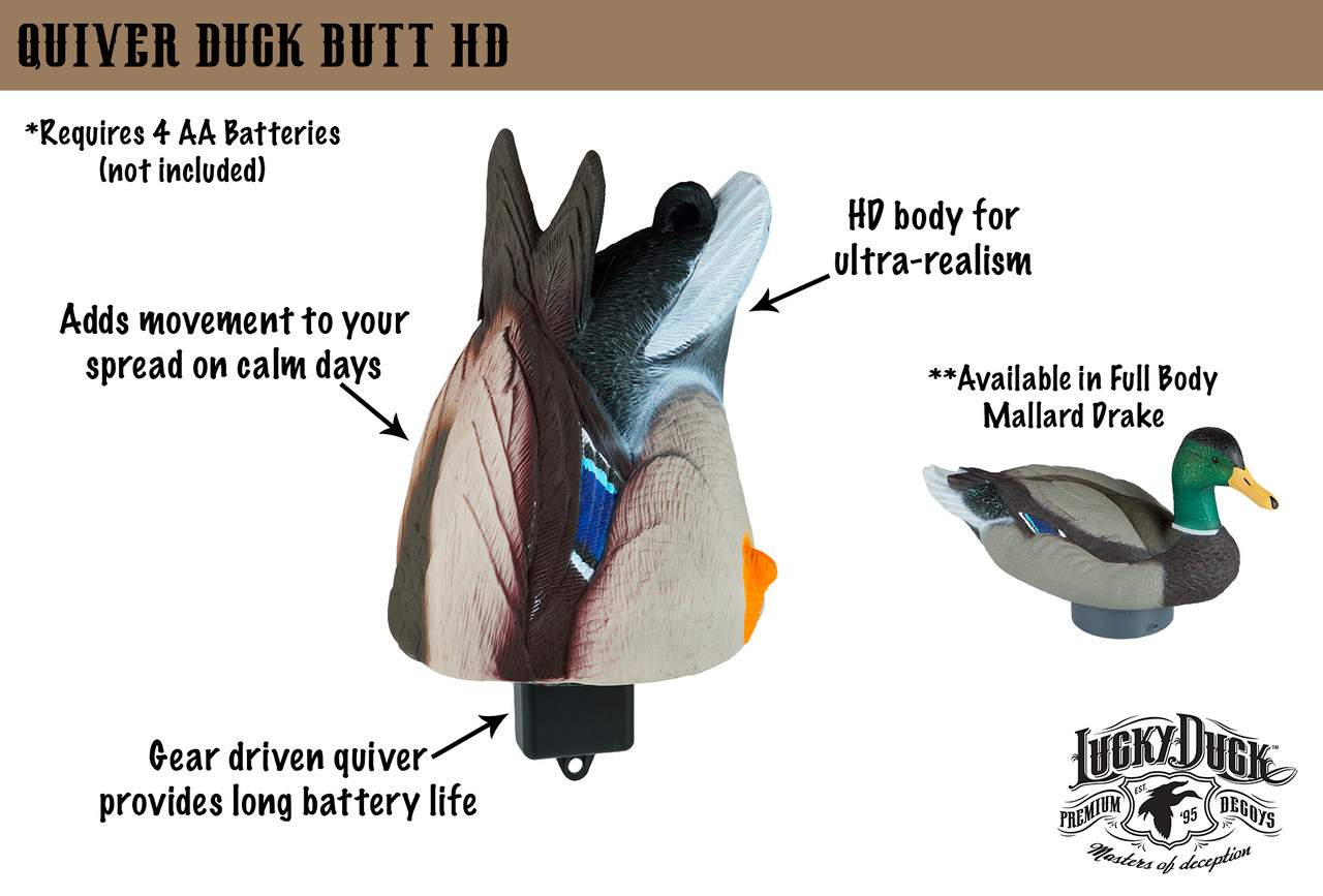 Lucky Duck Quiver Duck HD Butt HD Module - Thumbnail 5