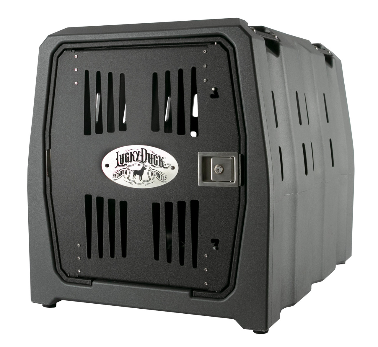 Lucky Kennel Aluminum Door Lucky Duck Premium Kennels