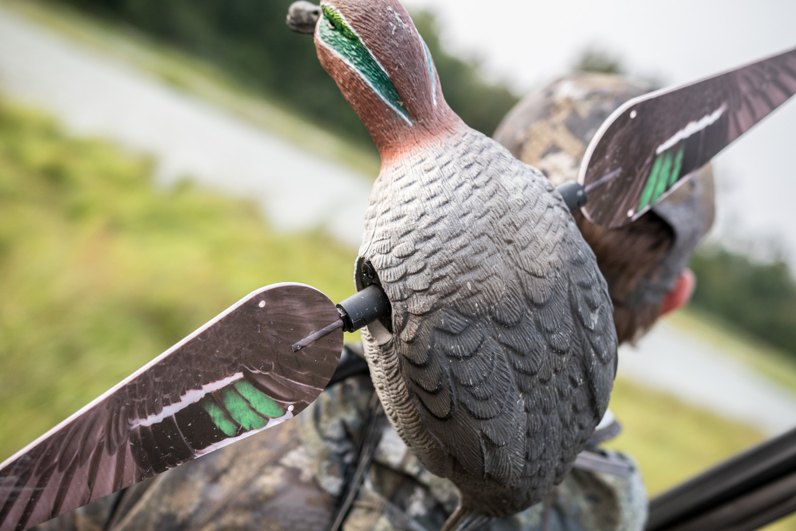 Green Wing Teal Spinner Lucky Duck Decoys