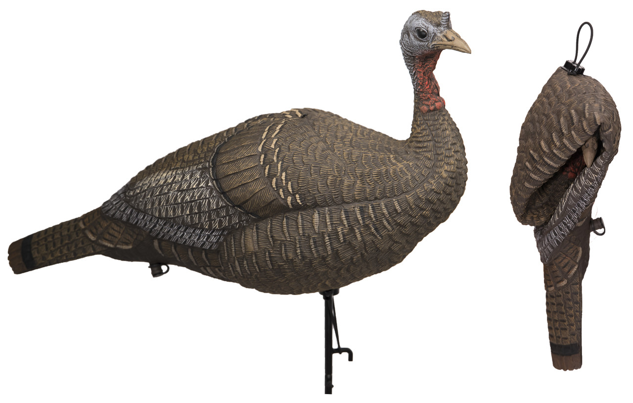 Lightweight Collapsible Hen Turkey Decoy Lucky Duck Decoys