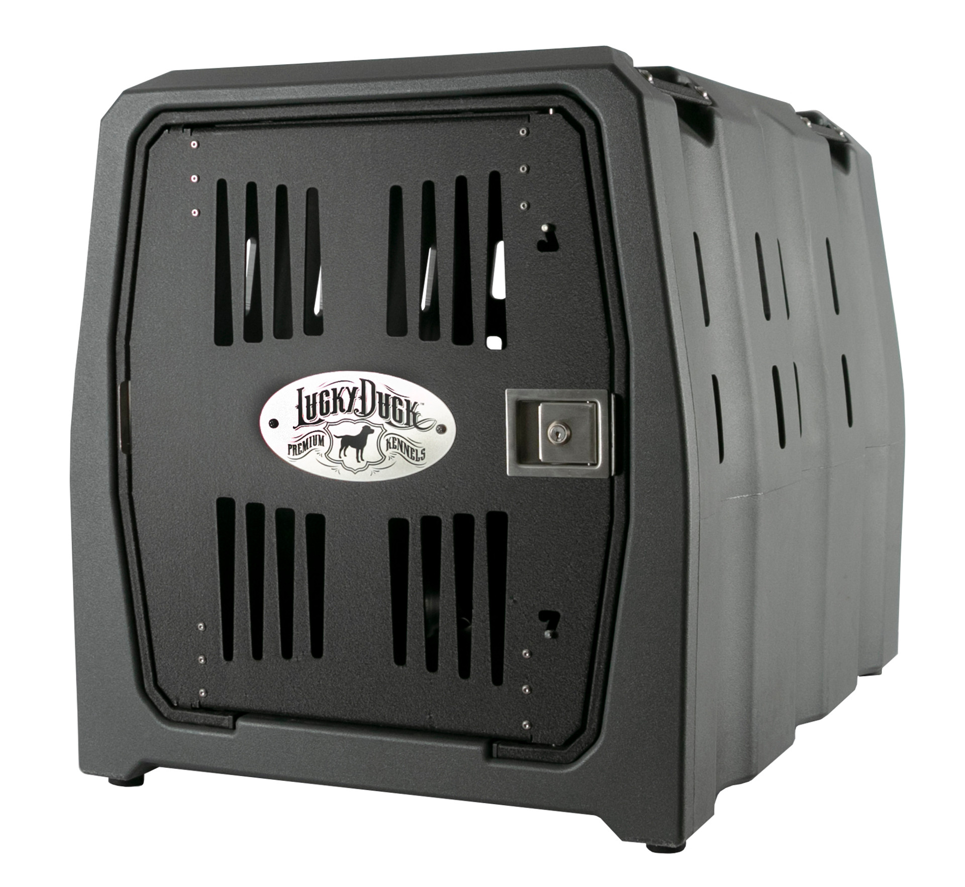 Lucky Kennel Aluminum Door Lucky Duck Premium Kennels