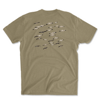 L&D w Snow Goose Flock Back T-Shirt