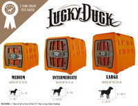 Lucky Kennel Medium - Upland Orange