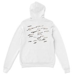 L&D w Snow Goose Flock Back Hoody