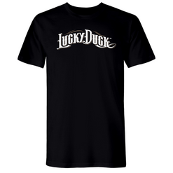 Lucky Duck Script T Shirt