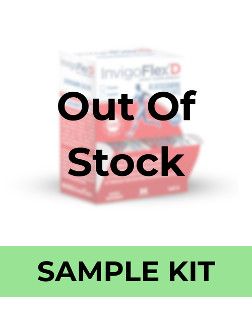 InvigoFlex D - Glucosamine Sulfate Powder - Sample Kit of 30 Pouches