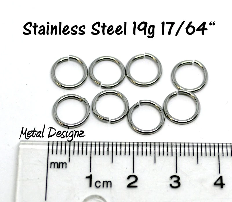 Jump Rings - Stainless Steel - Page 1 - Metal Designz
