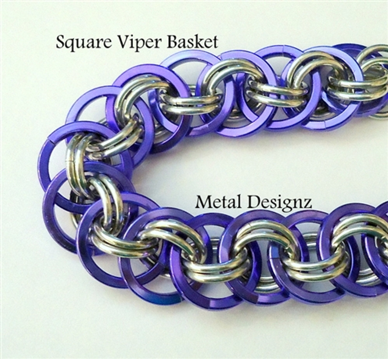 Square Viper Basket Bracelet Kits