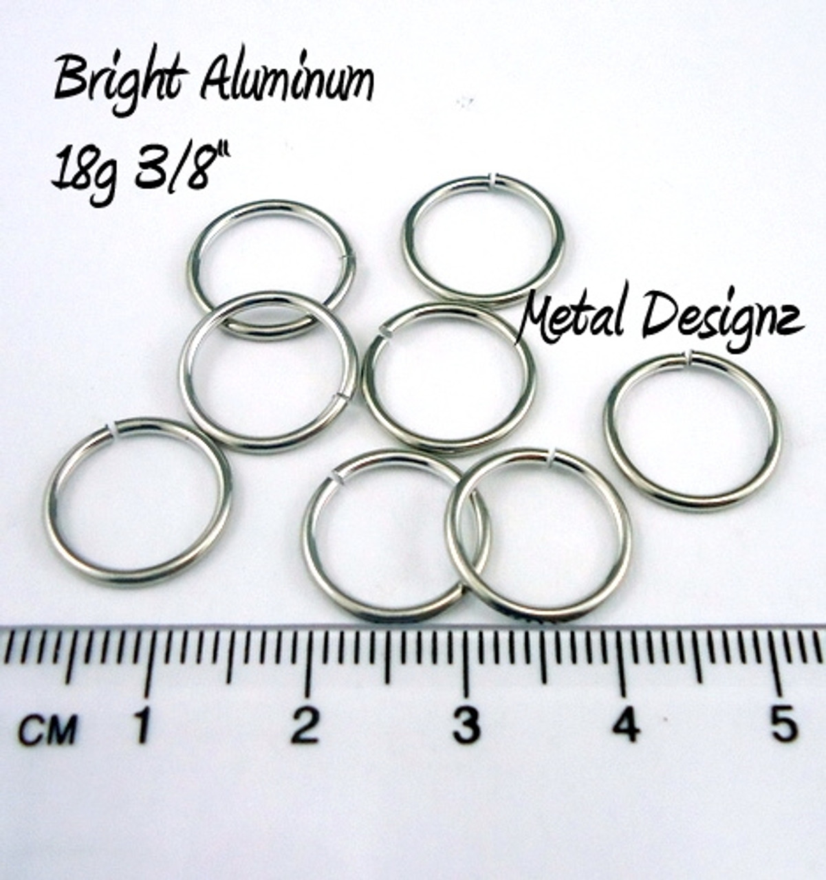 18 Gauge Sterling Silver Jump Rings (AWG - Metric) - Weave Got Maille