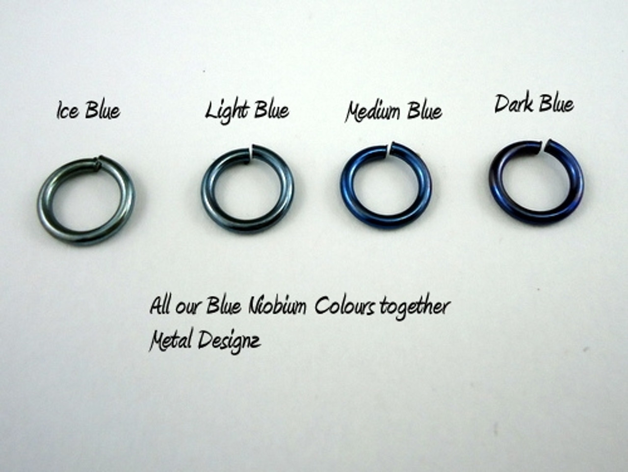 50 Colorful Anodized Niobium Jump Rings 14 gauge - You Pick Diameter a –  Creating Unkamen