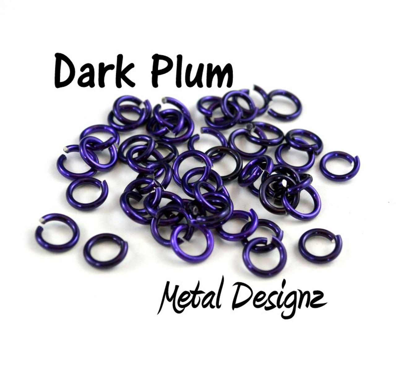 Stainless Steel Jump Rings 16 Gauge 9/32 id. - Metal Designz