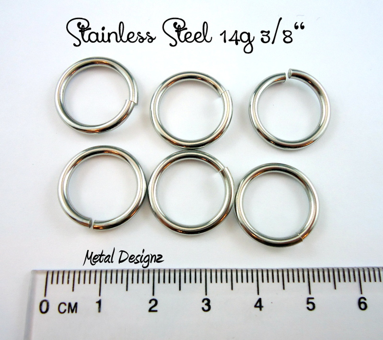 18 Gauge Sterling Silver Jump Rings (AWG - Metric) - Weave Got Maille