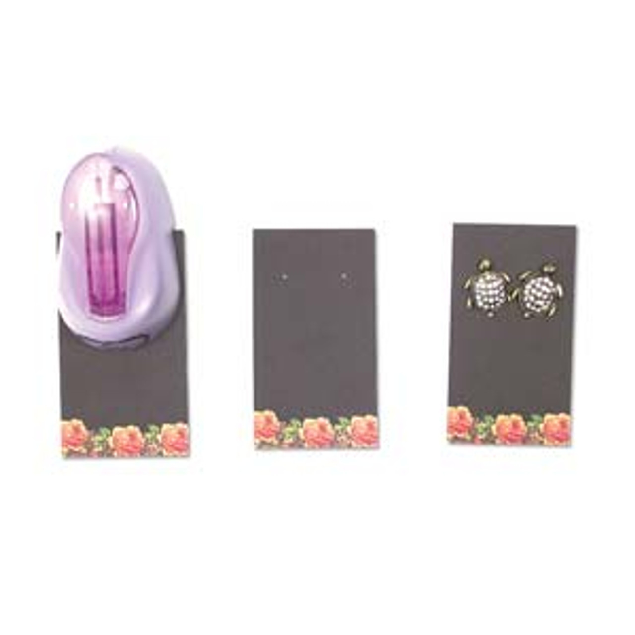 Earring Card Punch - Double holes - Perfect for punching business cards. -  Metal Designz