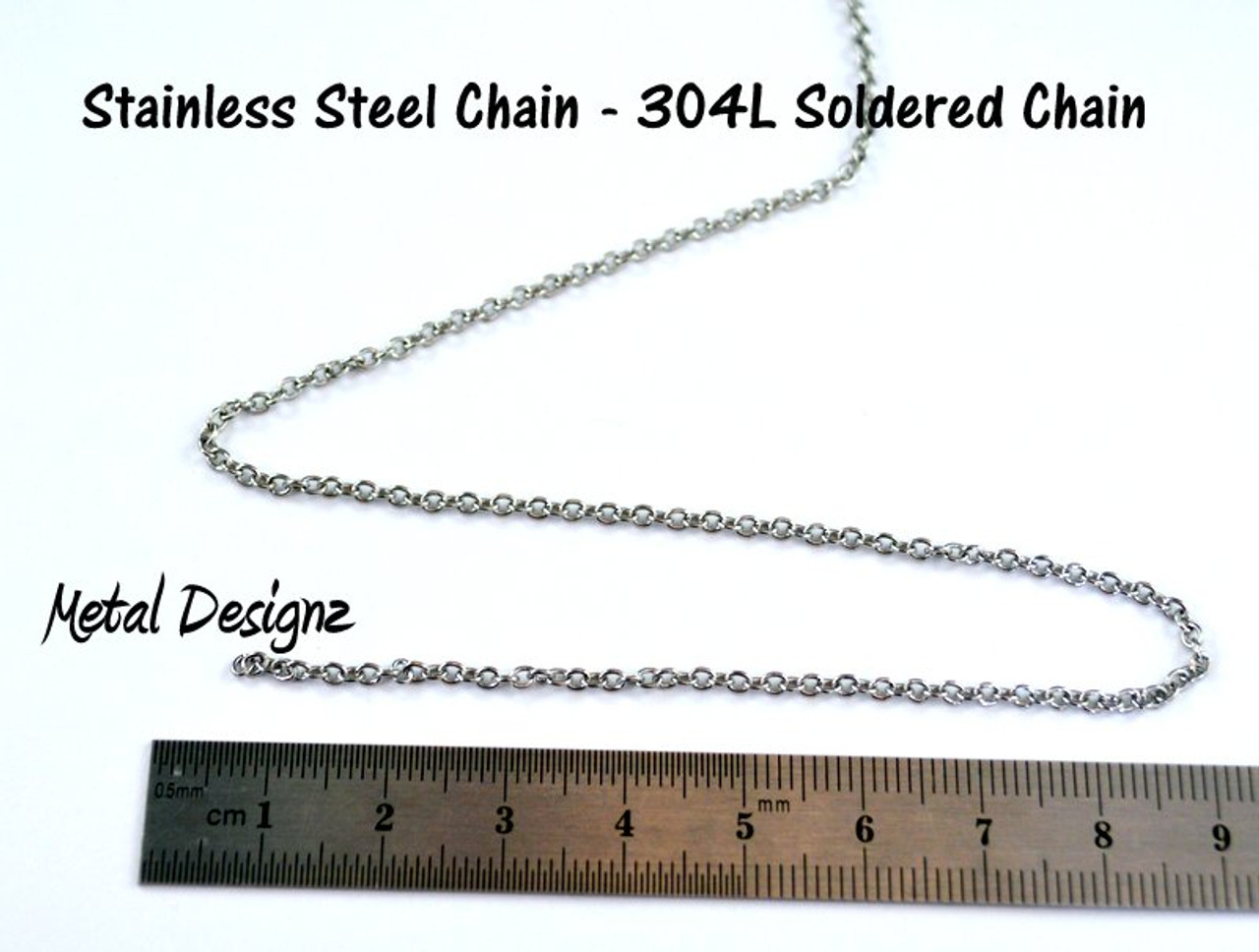 10 Meters 304 Stainless Steel Curb Chain, Faceted, Soldered, 7x5x1