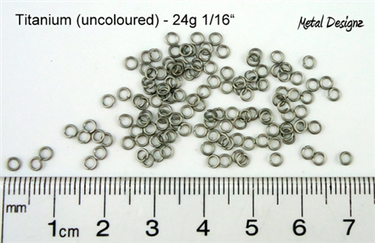 Titanium sales chainmail rings