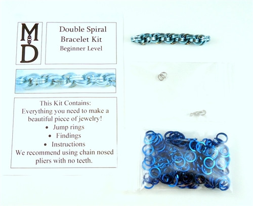 Square Double Spiral Bracelet Kit