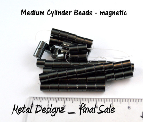 Magnetic Beads - CLEARANCE - Medium Cylinder