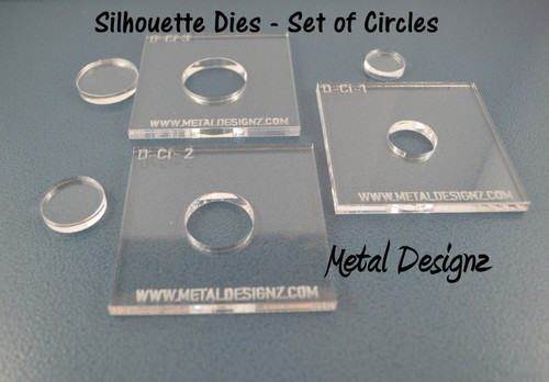 Silhouette Dies - Circles Collection - 3 dies