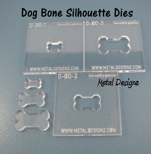 Silhouette Dies - Dog Bone Collection - 3 dies