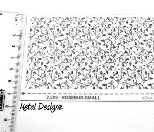 Laser Cut Texture Paper - Rosebuds