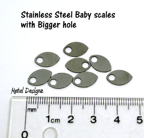 Stainless Steel Baby Scales - Laser Cut - Big hole