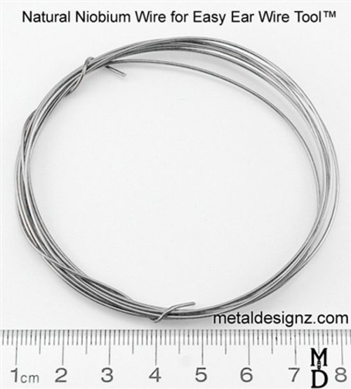 Natural Niobium Wire for EZ Earring Tool