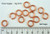 Copper Jump Rings 14 Gauge 5/16" id.
