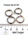 Titanium Jump Rings 14 Gauge 13/32"