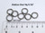 Stainless Steel Jump Rings 14 Gauge 11/32" id.