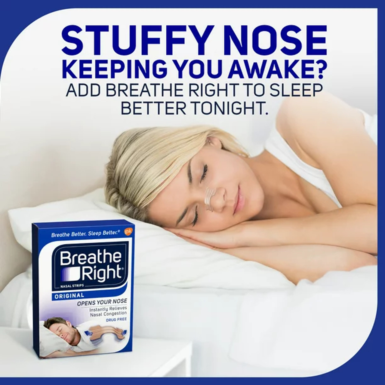 Breathe Right Nasal Strips SweetCare United States