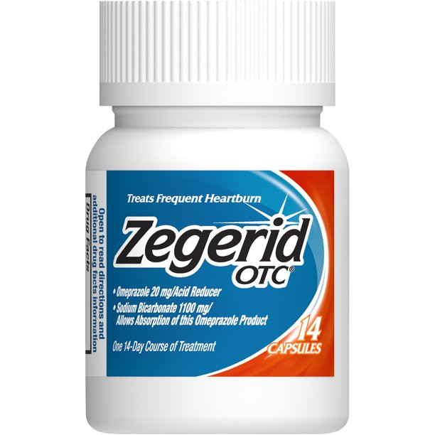 Zegerid OTC Heartburn Relief, 20mg Acid Reducer