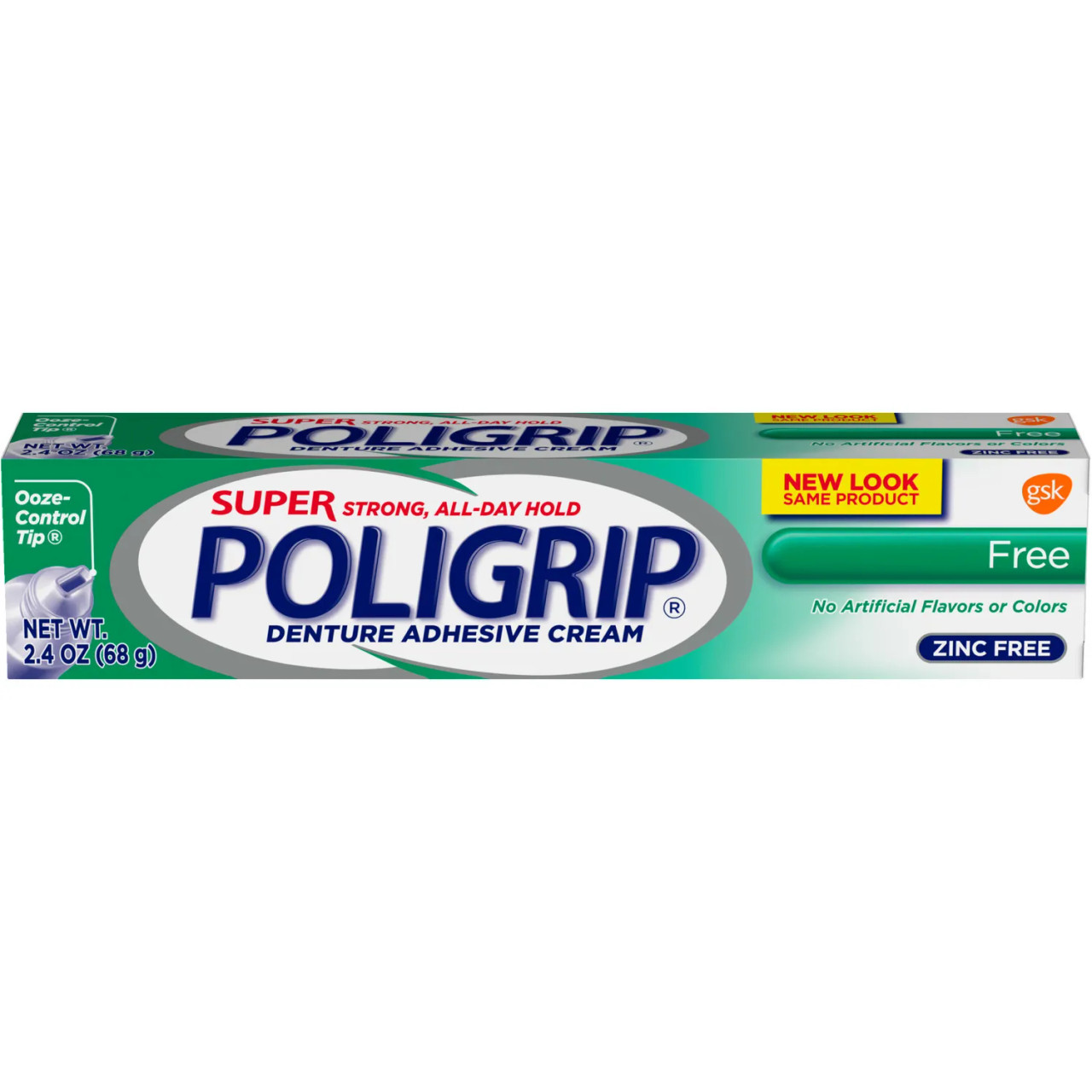 Super PoliGrip Denture Adhesive Cream