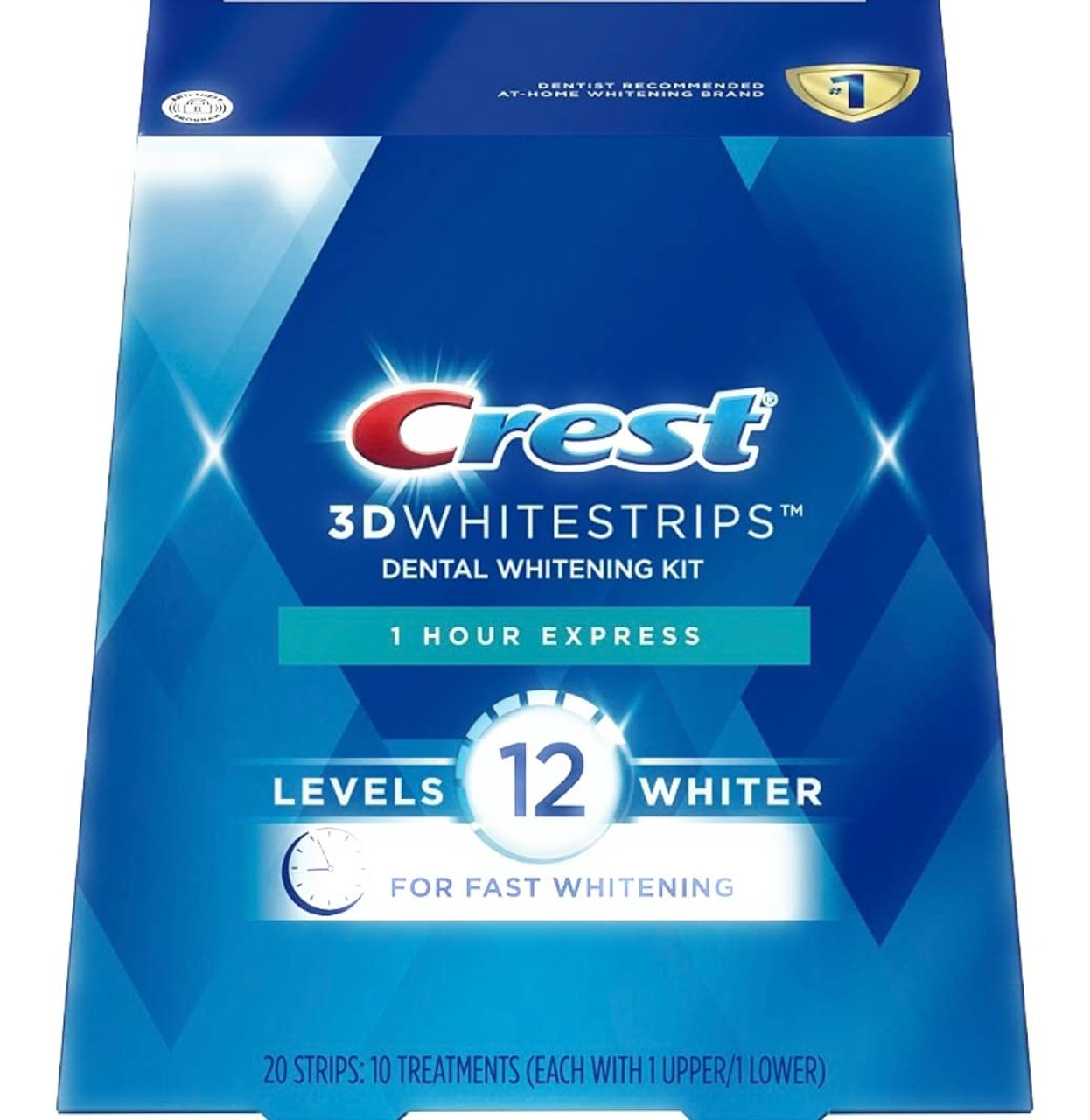 Crest 3D Whitestrips Professional Effects + Bonus 1 Hour Express