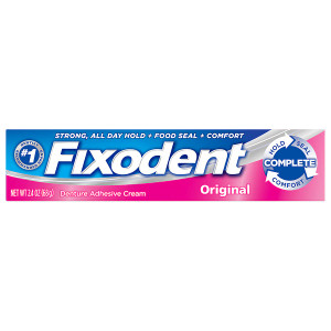 Fixodent Original Denture Adhesive Cream 2.4 oz (68 g)