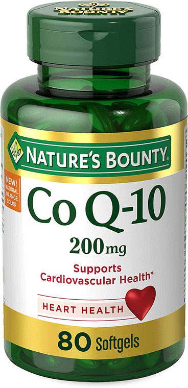 Nature's Bounty:CoQ10 200mg:80 SG:074312171390