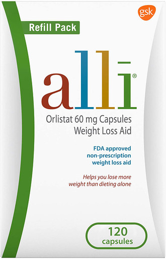 Alli Orlistat 60mg Capsules Weight Loss Aid - EJ Sears Enterprizes