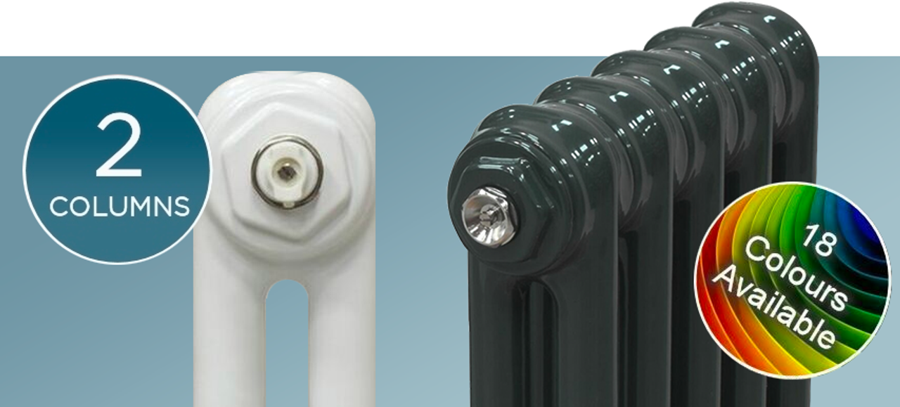Column Radiators 4u Modern, Traditional, Raw Metal, White Radiators