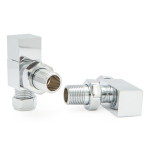 M-MAN-011-AG-C-ALT00 - Beyer Modern Manual Angled Chrome Radiator Valves