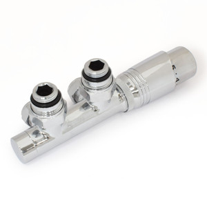 M-TRV-053-TA-C-ALT02 - Duran Modern TRV Twin Inlet Angled Chrome Radiator Valves