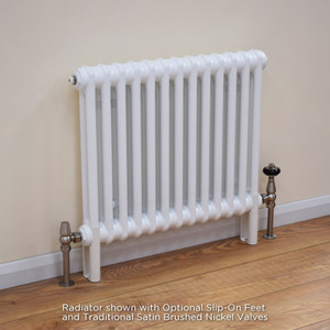 CT2-W-ALT00 - Classic White 2 Column Radiator H750 x W519