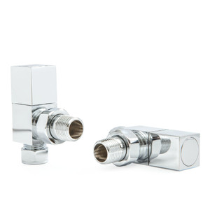 M-MAN-013-AG-C-ALT00 - Boxer Modern Manual Angled Chrome Radiator Valves