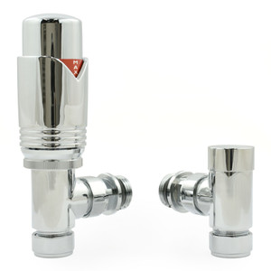 M-TRV-071-AG-C-ALT00 - Ramone Modern TRV Angled Chrome Thermostatic Radiator Valves