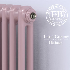 HR2-FB-246-CU00 - Heritage Colour 2 Column Radiator H500mm x W484mm